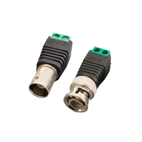 Fengpeng 2 قطعة BNC ذكر أنثى موصل Coax Cat5 إلى أنثى التوصيل لفيديو Balun CCTV كاميرا الوصول (1 ذكر 1 أنثى) in Kuwait