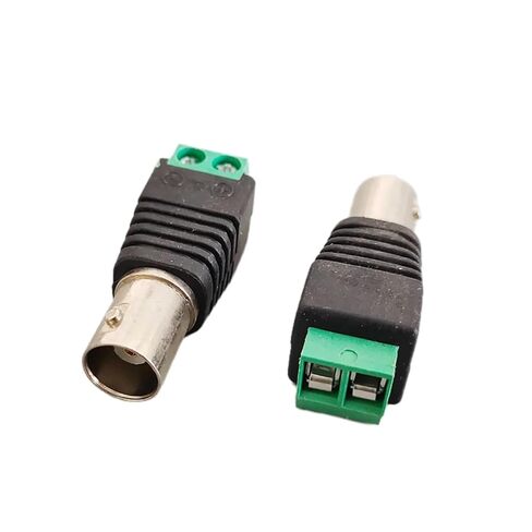 Fengpeng 2 قطعة BNC ذكر أنثى موصل Coax Cat5 إلى أنثى التوصيل لفيديو Balun CCTV كاميرا الوصول (1 ذكر 1 أنثى) in Kuwait
