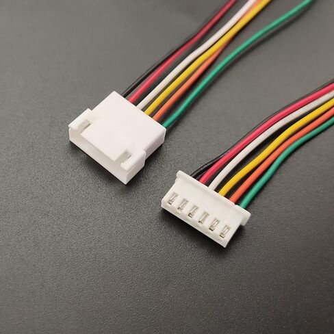 fengpeng 5/10Pairs JST XH 2.54 2P 3P 4P 5P 6PIN Male Female Plug Connector .54mm Pitch with Wire Cable Battery Charging 10/15/20cm(2P,20CM_5PAIRS) in Saudi Arabia