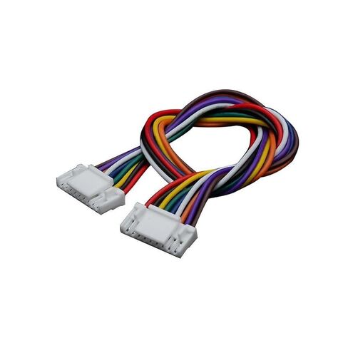 Fengpeng 5/10 قطعة GH 1.25 2p 3p 4p 5p 6p 7P 8P موصل سالب مع سلك 15 سنتيمتر كابل GH1. مفرد مزدوج 28AWG (رأس مزدوج، 5PCS_7P) in Kuwait