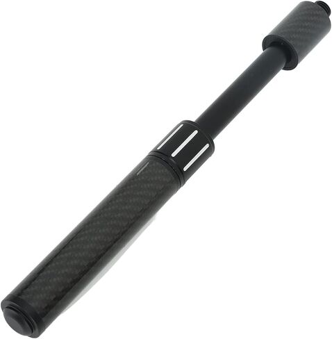 FUZHUI Billiards Pool Cue Extension, Carbon Fiber Telescopic Pool Extender for Billiards, Installation, Lightweight, Standard Designs, Good Extending Length, Simpler Extension, Black, Universal in Saudi Arabia