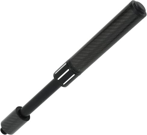 FUZHUI Billiards Pool Cue Extension, Carbon Fiber Telescopic Pool Extender for Billiards, Installation, Lightweight, Standard Designs, Good Extending Length, Simpler Extension, Black, Universal in Saudi Arabia