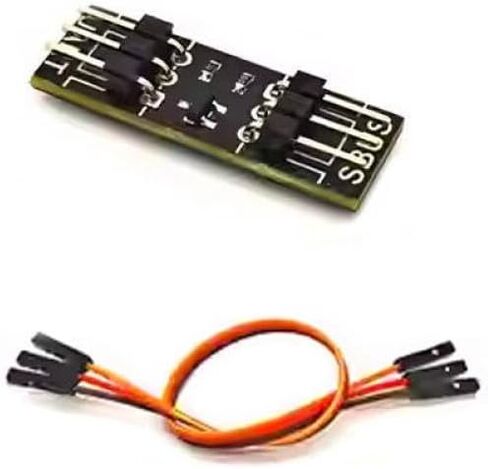 1Set SBUS to UART TTL Converter Module Adapter Board for RC Model Airplane Remote Control with Lines Compatible with Serial Port Devices(Adapter Board) in Kuwait