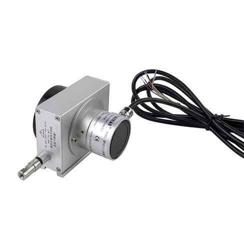CLXDKLKEQ 1pc Waterproof Wire Rope String Encoder Watertight transducer 1000mm with RS485 Signal Output in Saudi Arabia