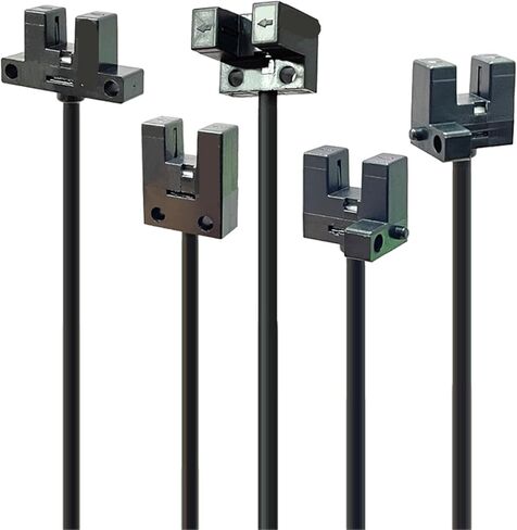 HZVEKCRI 1 قطعة مستشعر صغير صغير على شكل حرف U 12to24VDC مفتاح مستشعر ضوئي NPN PNP NO NC عرض فتحة مستشعر الحد: 5 مم GT8(GT8-K02PWR) in Kuwait