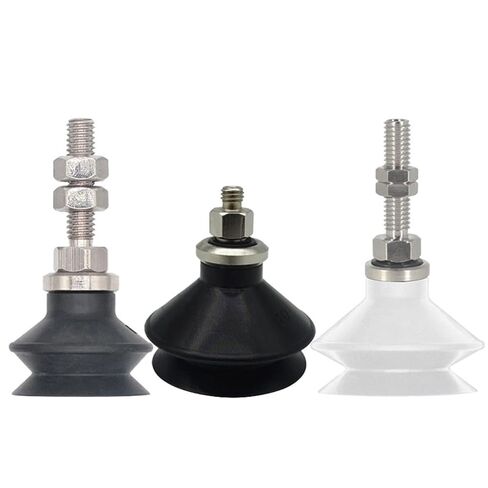1Pcs ZPT20BN/BS-A5/A6 ZPT25BN/BS-A5/A6 ZPT32BN/BS-A5/A6 White Silicone 20/25/32MM Pneumatic Vacuum Sucker(ZPT32BN-A5 Short) in Saudi Arabia