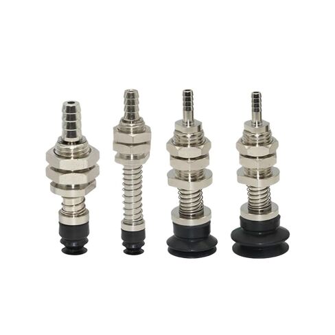 1Pcs PBFS Series PBFS-06/08/10/15/20/25/30/35/40/50-N Black NBR Double Layer Vacuum Suction Cup(PBFS-08X10-N) in Saudi Arabia