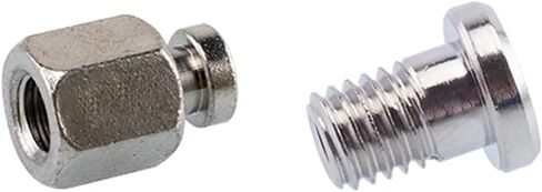 10Pcs Suction Cup Fitting Conversion Head Manipulator Vacuum Suction Cup Accessories Industrial Pneumatic Accessories Small Joint(M5X8 B type) in Saudi Arabia