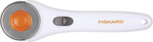 Fiskars Loop Rotary Cutter ، Explore Collection Ultra Lilac ، شفرة فولاذية دقيقة للنسيج ، in Kuwait