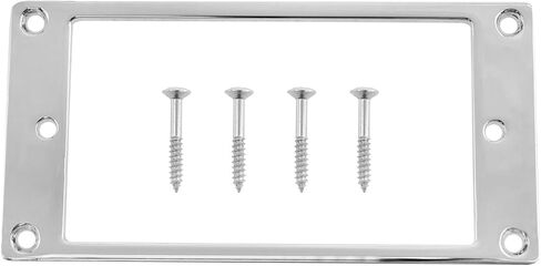 Lovelysp Damper Pickup Ring Metal Humbucker Pickup Ring Cover with Installation Screws Replacement Pickup Mounting Ring Set 1PCS in Saudi Arabia