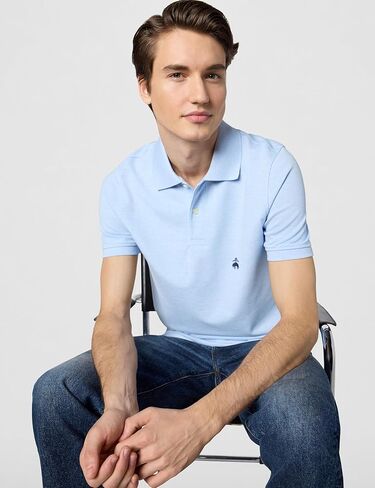 Brooks Brothers Men's Knt Supima Stretch Pique GF Polo SF in Saudi Arabia