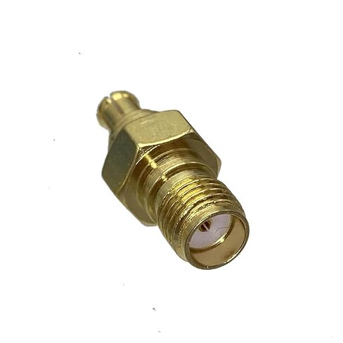 Fengpeng 1 قطعة محول موصل SMA أنثى جاك إلى MCX ذكر التوصيل RF محوري محول محطات الأسلاك 50ohm in Kuwait