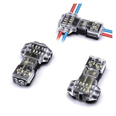 fengpeng 10/30/50pcs Low Voltage Lead Connector 2-pin 2-Channel 300v 10a Universal Compact, Suitable for 24-20AWG Cables(30 PCS) in Saudi Arabia