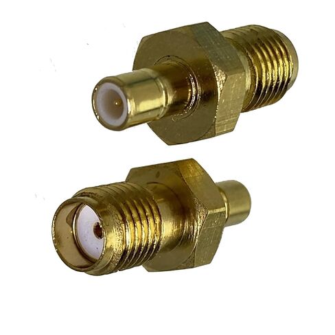 fengpeng 1pcs Connector Adapter SMA Female Jack to SMB Male Plug RF Coaxial Converter Wire Terminals 50ohm in Saudi Arabia