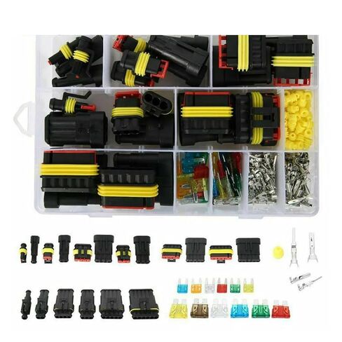 Fengpeng 240/296/352/708 قطعة HID موصلات مقاومة للماء 1/2/3/4 دبوس سيارة كهربائية سلك كهربائي موصل التوصيل شاحنة تسخير (296 قطعة) in Kuwait