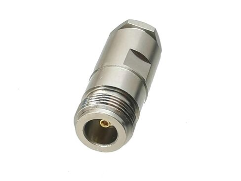 fengpeng 1pcs N Female Jack Connector Clamp RG5 RG6 5D-FB LMR300 Cable RF Coaxial Brass Straight Wire Terminals in Saudi Arabia