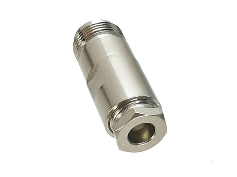 fengpeng 1pcs N Female Jack Connector Clamp RG5 RG6 5D-FB LMR300 Cable RF Coaxial Brass Straight Wire Terminals in Saudi Arabia