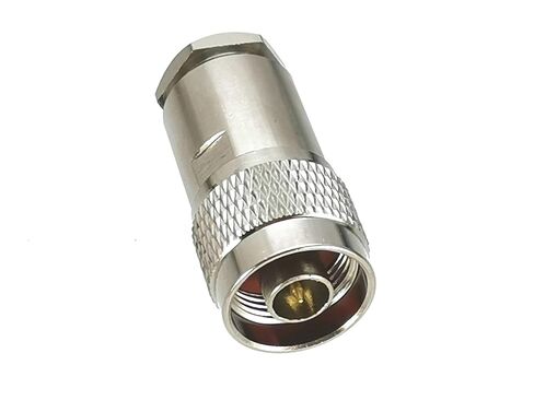 Fengpeng 10 قطعة N ذكر موصل قابس المشبك RG8 LMR400 7D-FB RG213 كابل RF محوري النحاس مستقيم in Kuwait