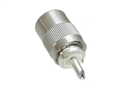 Fengpeng 1 قطعة UHF PL259 ذكر ثمل اقتران موصل لحام RG5 RG6 5D-FB LMR300 كابل مستقيم in Saudi Arabia