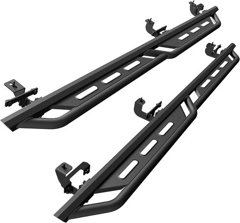 TAC Gen5HD Running Boards W/T 4"-Drop Compatible with 2020-2025 Jeep Gladiator JT Truck| Side Steps| Nerf Bar| Two-Stair| 2 pcs in Saudi Arabia
