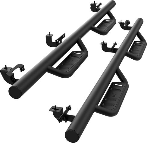 TAC Gen5HD Running Boards W/T 4"-Drop Compatible with 2020-2025 Jeep Gladiator JT Truck| Side Steps| Nerf Bar| Two-Stair| 2 pcs in Saudi Arabia