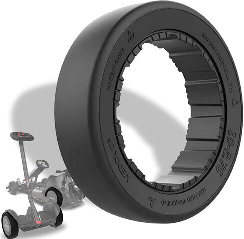 10x2.75 Off Road Gokart Tyre ، إطارات خلفية الانجراف الملائمة لـ Ninebot بواسطة Segway Gokart Pro/Pro 2 Gokart Series ، Scooter Ninebot S Max ذاتيًا ، Go Kart Kit Recbit Parts ، Wear Resistance ، 2pcs in Saudi Arabia