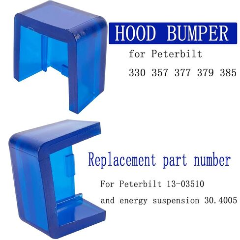 Engine Hood Hinge Pivot Bolt Kit & Hood Roller Bushings & Truck Hood Bumper for Peterbilt 379, Replace:13-04154, 13-04164 13-04391, 13-03593 in Saudi Arabia