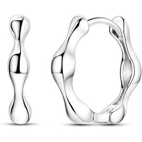 Hapour 925 Sterling Silver Hoop Earrings for Women Small Hoop Earrings Dragonfly Flower Cartilage Helix Earrings in Saudi Arabia