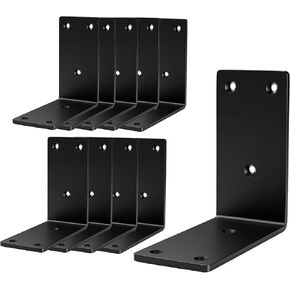 أقواس زاوية فولاذية 20pcs ، 90 درجة زاوية قوس -2 "× 2" موصلات L للموصل القوي لأقواس الركبة الزخرفية ، أقواس الزاوية لمشاريع DIY الخشبية ، L رف رف. in Kuwait