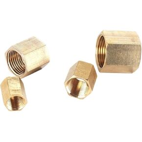 Brass Pipe Fitting Copper Hose Hex Coupling Coupler Fast Connetor Female Thread 1/8" 1/4" 3/8" 1/2" 3/4" Standard Pipe Thread For Water Fuel Gas(06) in Saudi Arabia