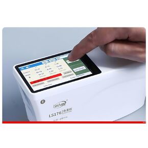 Linshang LS176 Spectrophotometer LS176 Spectrophotometers LS176 D/8° High Accuracy Whiteness and Yellowness Spectral Reflectance Curves APP Software in Kuwait