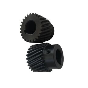 Engraving Machine Left Helical Gear 1.25 Mod 25 Teeth Hole Diameter 14mm 16mm for Planetary Reducer CNC Parts(19mm,1pc 1.25M 25 Teeth) in Kuwait