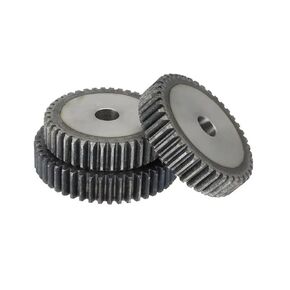 Pinion Gears 1.5M-56T/57T/58T/59T/60T~64T/65T/66Teeth SC45# Carbon Steel Cylindrical Gear High Frequency Quenching Teeth(1.5M 61T-Bore 14mm) in Kuwait