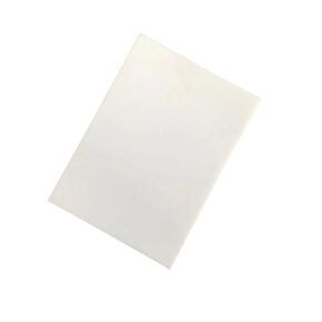 WOHATOO Poreless Alumina Ceramic Sheet White, Ultra Thin 1mm Precision Cutting Heat Sink Lining Plate 1 Piece(5x17.5x1mm) in Kuwait