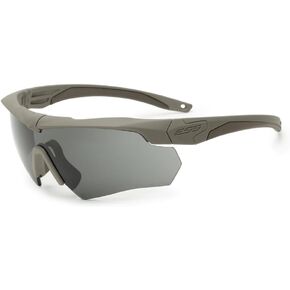 ESS Sunglasses Crossbow One Anti Fog Eyeshield Terrain Tan with Smoke Gray Lens in Saudi Arabia