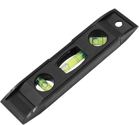 Magnetic Torpedo Level – Heavy-Duty Spirit Level Tool with Strong Magnets, 3 Bubble Vials for Horizontal, Vertical & 45° Angles – Durable Construction for Professional Use & Home in Saudi Arabia