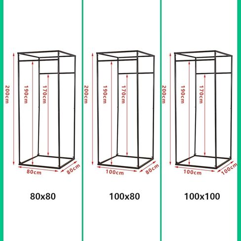 Coffee Fitting Room Privacy Screen Kit with Blackout Curtains Mobile Track Independent Fitting Room for Office Clothing Store Dorm Room(100 * 80 * 200cm) in Saudi Arabia