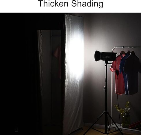 Coffee Fitting Room Privacy Screen Kit with Blackout Curtains Mobile Track Independent Fitting Room for Office Clothing Store Dorm Room(100 * 80 * 200cm) in Saudi Arabia
