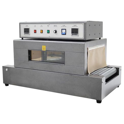 TECHTONGDA Heat Shrink Wrapping Machine Thermal Shrink Packaging Machine, Mesh Conveyor Max 22LB Load, 220V 5500W Commercial Industrial Packaging in Saudi Arabia