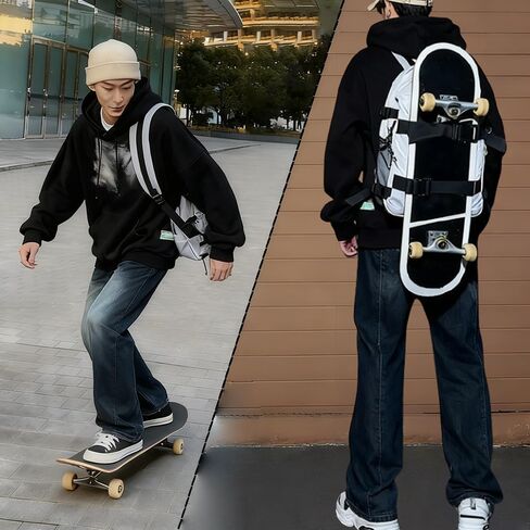 DFRDGFAG Skateboard Backpack for Loaded Series 752 Street Deck 2015-2023, Large Travel Bag for Skateboard/Longboard,B in Saudi Arabia