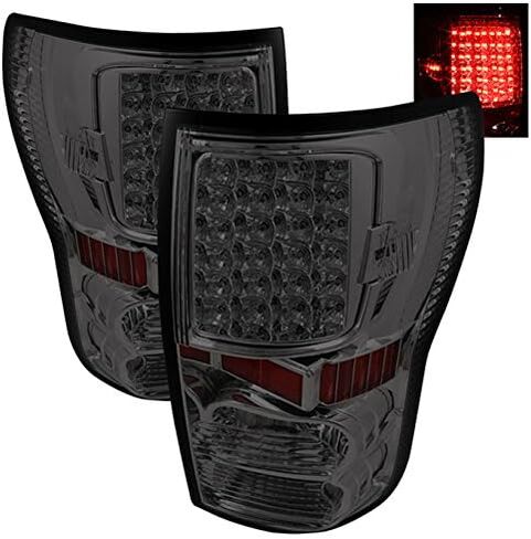 AKKON - For 07-13 Toyota Tundra Pickup Truck Black Bezel Rear LED Tail Lights Brake Lamps Replacement Pair in Kuwait