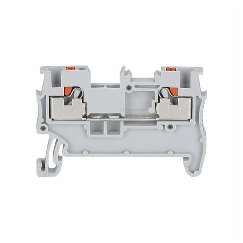 PT1.5 Push-in Din Rail Terminal Block 1.5mm² Wire Electrical Connector Strip 10Pcs(PT1.5-Gray) in Kuwait