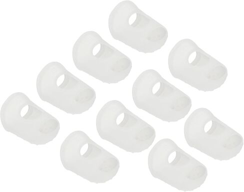 Finger Tips Anti Slip Fingertip Protector, 20 Pack 29mm Silicone Finger Guard for Paper Sorting Sewing Guitar Playing, Transparent L Size in Saudi Arabia