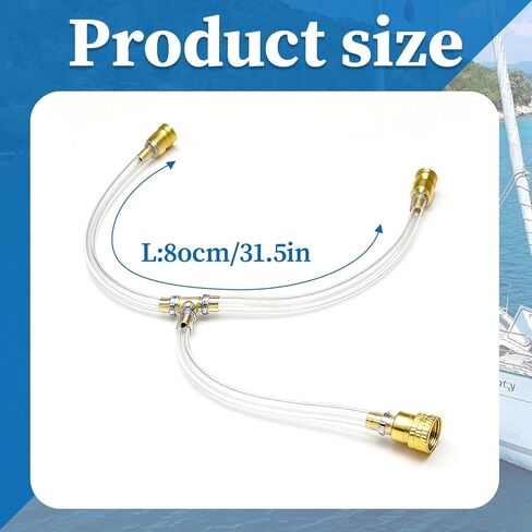 مجموعة نزيف التوجيه الهيدروليكي من Seastar للقارب، مجموعة أدوات نزيف التوجيه الهيدروليكي الاحترافية من Seastar أداة نزيف مع خرطوم PU وتركيبات نحاسية لصيانة نظام التوجيه الهيدروليكي من Sea Star in Kuwait