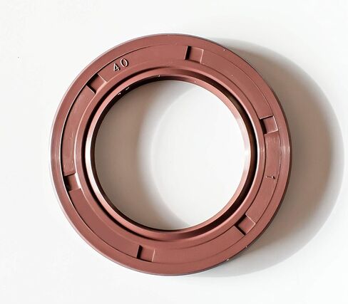 EAI 40mm x 70mm x 10mm FPM/FKM TC Double Lip w/Stainless Steel Spring Oil Seal. Comp. /w Viton Shaft Seal in Saudi Arabia