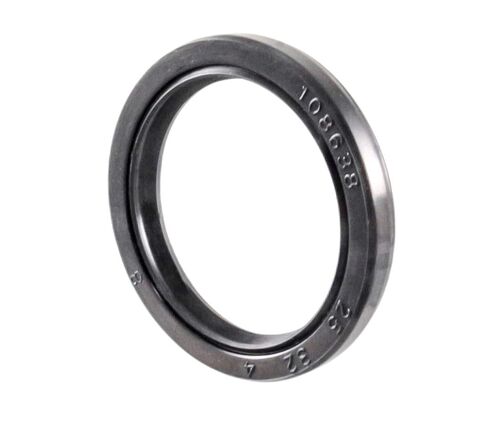 EAI Oil Seal 25mm X 32mm X 4mm TC Double Lip w/Spring. Metal Case w/Nitrile Rubber Coating in Saudi Arabia