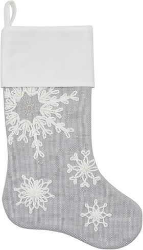 Comfy Hour Joyful Holiday Collection 20" Winter Christmas Tree Stocking Red, Polyresin in Saudi Arabia