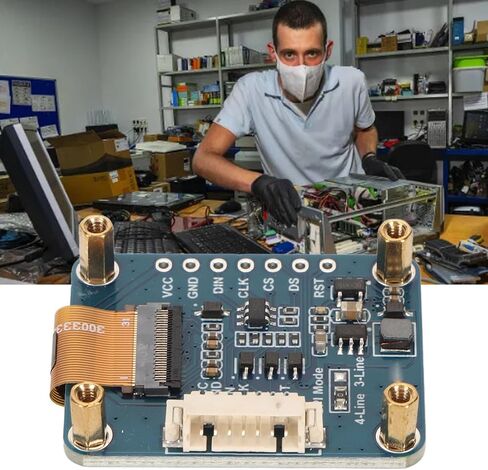 وحدة عرض LCD RGB SPI مقاس 0.96 بوصة مع محرك SSD1357، و65 ألف لون ودقة 64 × 128، متوافقة مع 4 واجهات SPI و3 أسلاك للوحات الأم in Kuwait