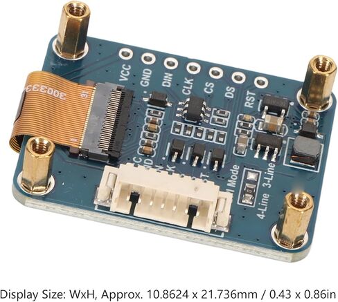 وحدة عرض LCD RGB SPI مقاس 0.96 بوصة مع محرك SSD1357، و65 ألف لون ودقة 64 × 128، متوافقة مع 4 واجهات SPI و3 أسلاك للوحات الأم in Kuwait