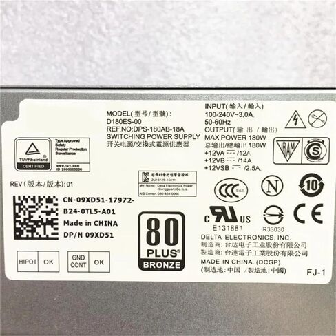 محول PSU لـ 7040 3650 3250 3040 3046 SFF مصدر الطاقة D180ES-00 H180AS-00 H180ES-00 H180NS-00 B180AS-00 L180ES-00 in Kuwait